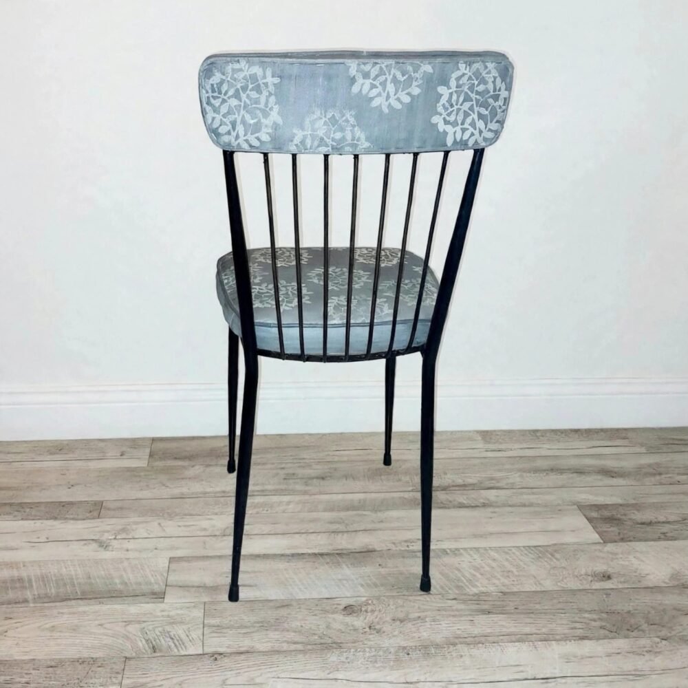 The 1960 Iron Damask Accent Chair - Image 3