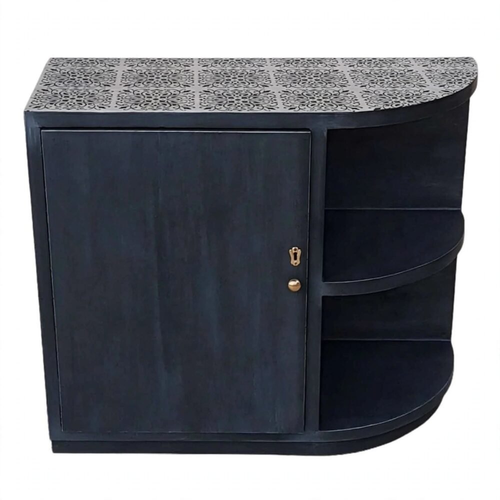 The Velvet & Pewter End Table - Image 4
