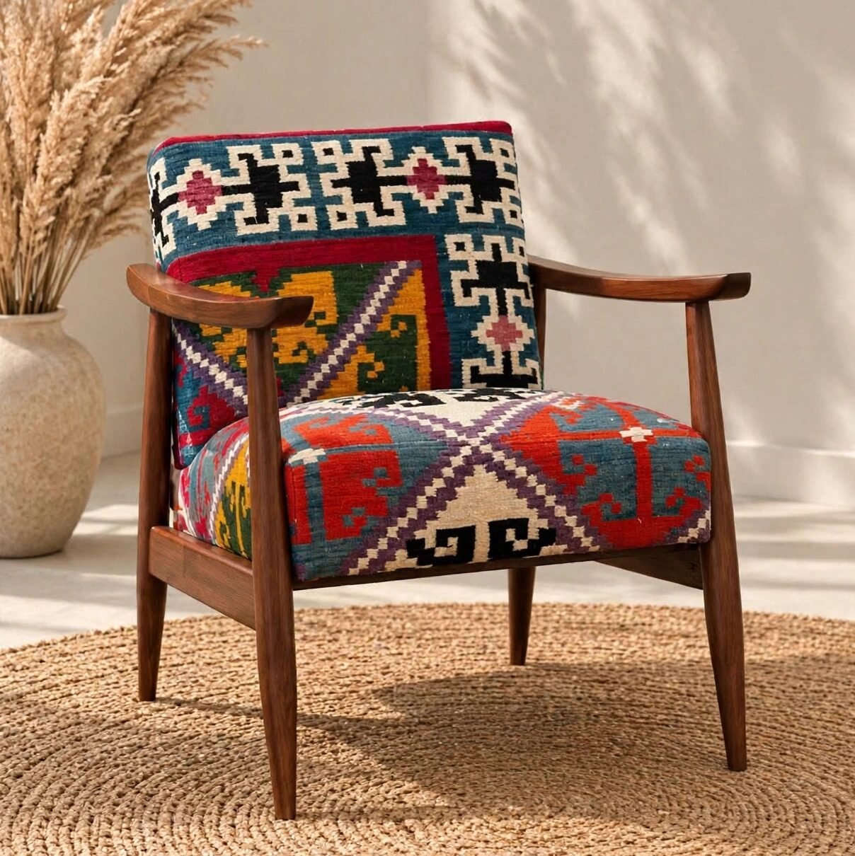 Kilim Lounge Chair - Image 2