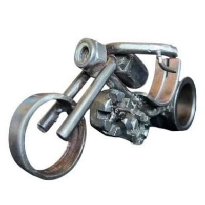 Motorcycle from recycled Automotive Parts