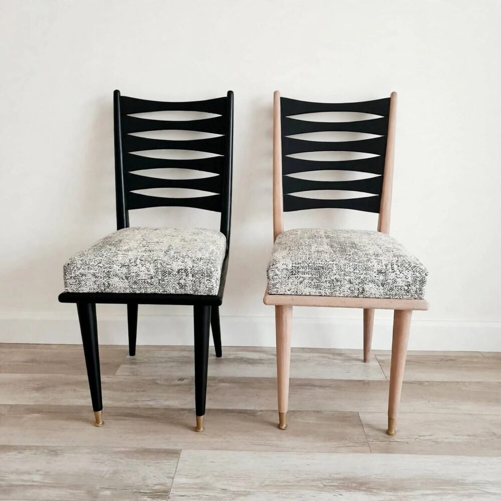 The Copper-Capped Dual-Tone Dining Set (Set of 8) - Image 2