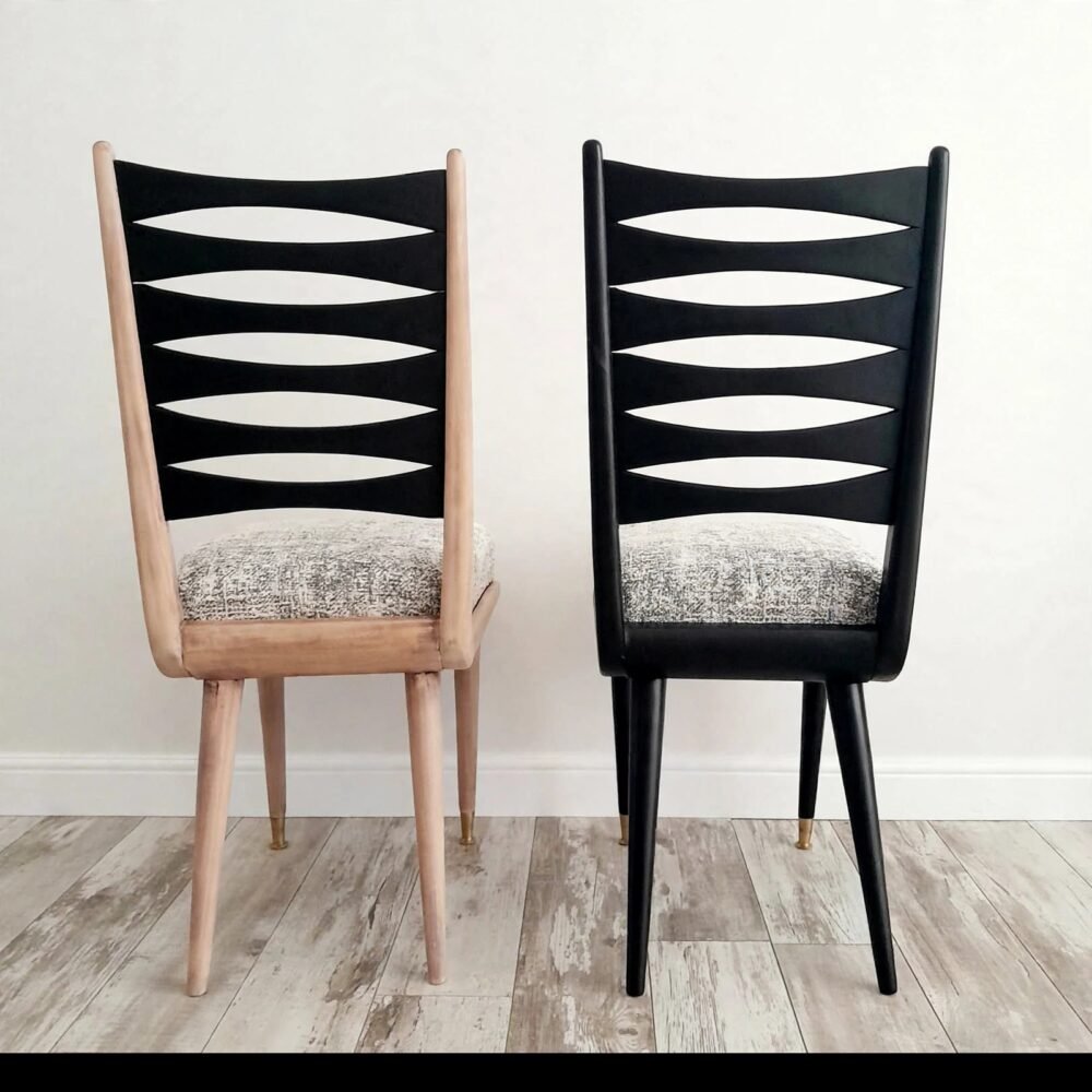 The Copper-Capped Dual-Tone Dining Set (Set of 8) - Image 3