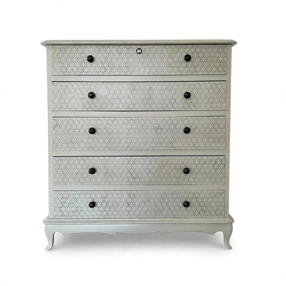 The Geometric Tallboy Dresser