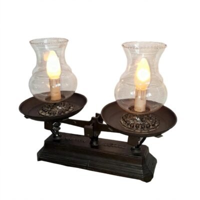 The French Force 5-Kilo Balance Table Lamp