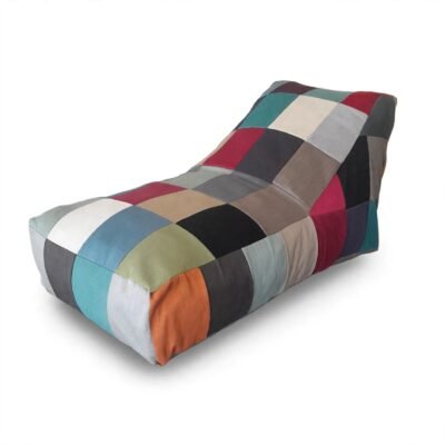 Boho Patchwork Bean Bag Lounger