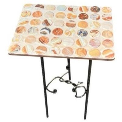 Table with Dotted Top